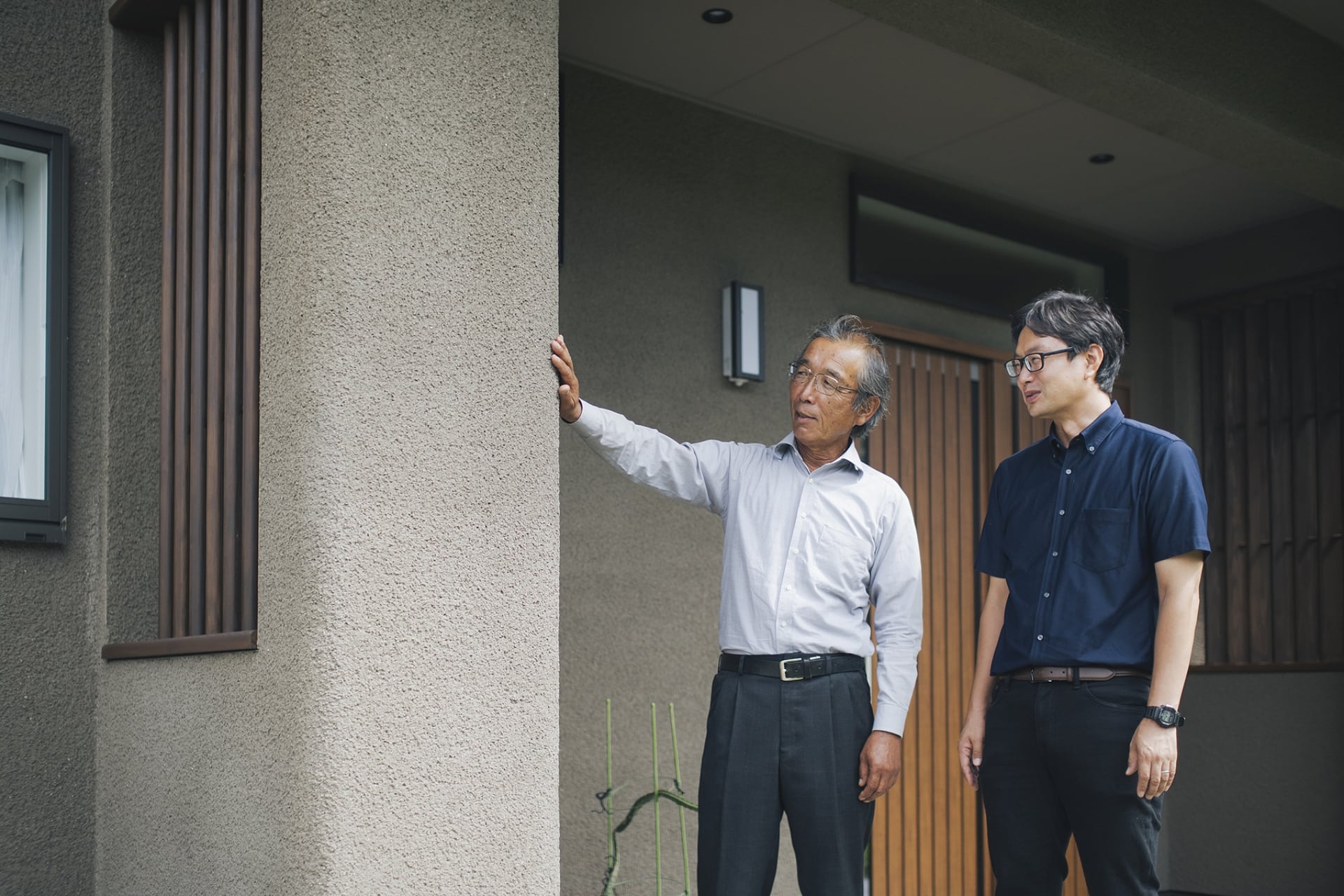 金箱さんと話をしている様子の写真
