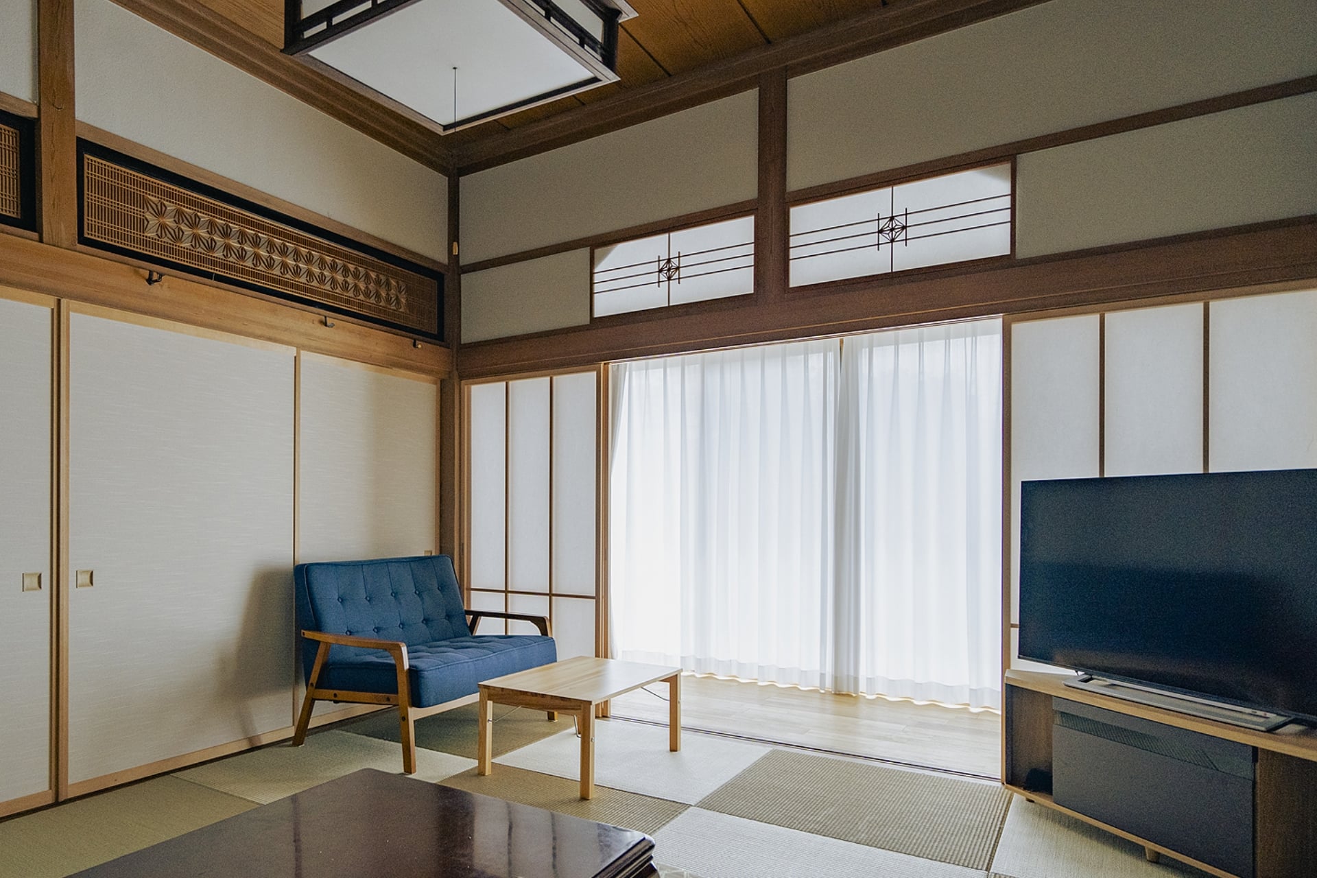 和風な居間の写真